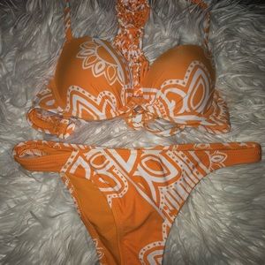 Orange Aerie Bikini